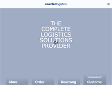 Tablet Screenshot of courierlogistics.co.uk
